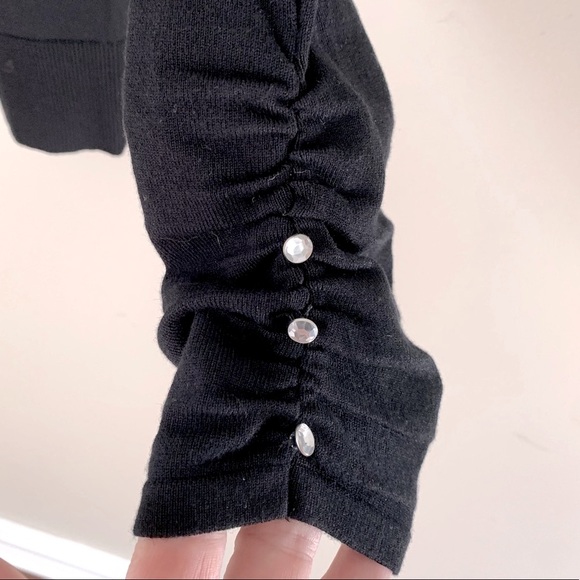 INC size M black sweater top - Picture 10 of 12